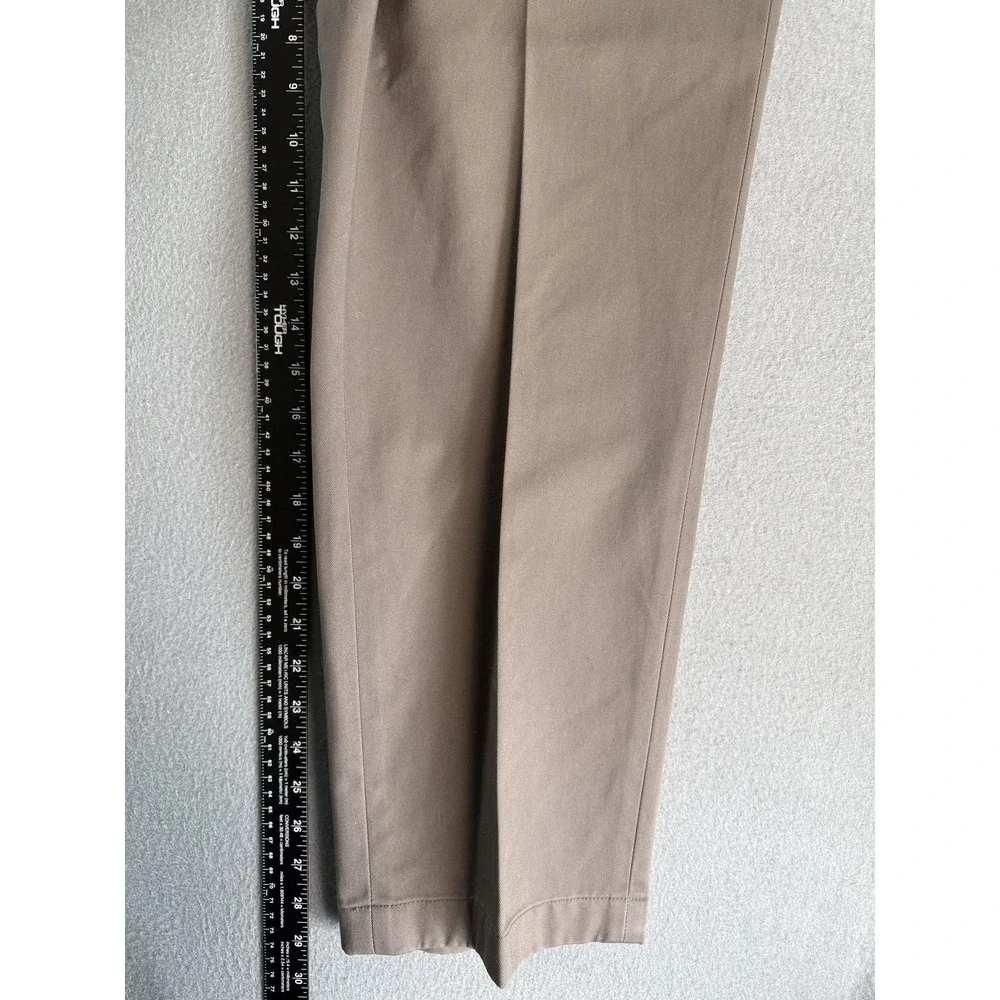 Brooks Brothers 346 Pants Mens 38x30 Brown Classic Fit Advantage Chino Clark